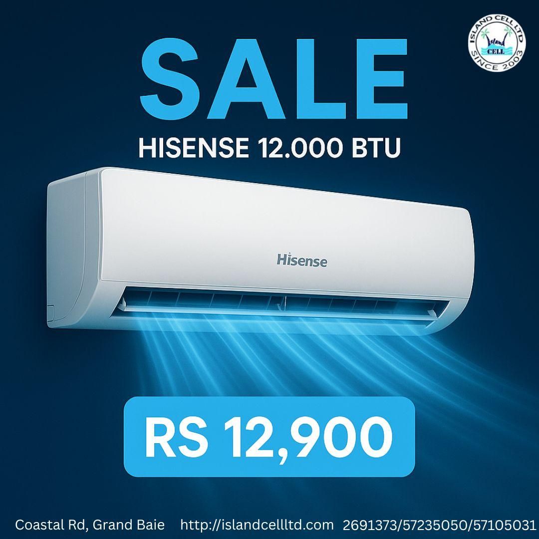 Hisense 12,000 BTU Air Conditioner